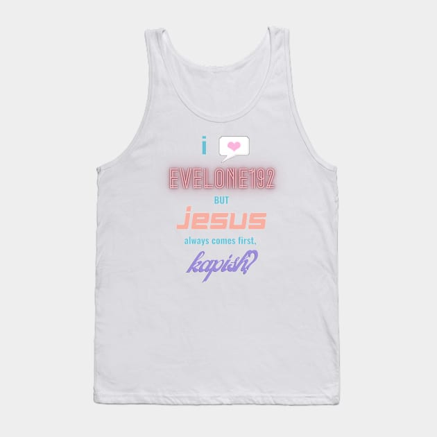 Fuslie Jesus Kapish funny twitch streamer oddly specific Tank Top by LWSA